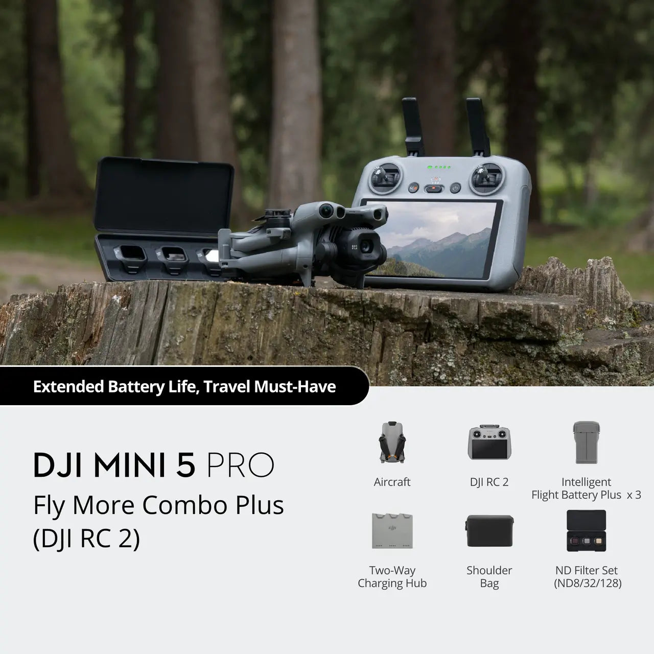 DJI Mini 5 Pro Fly More Combo Plus (DJI RC 2)