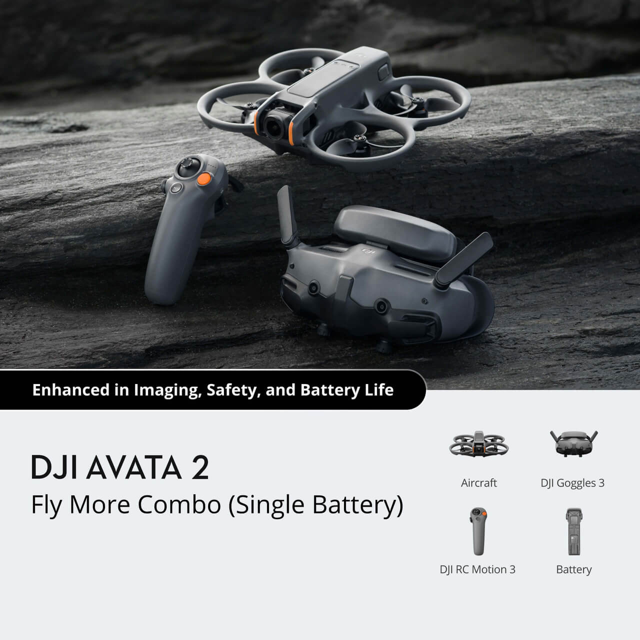 DJI Avata 2 Fly More Combo (Single Battery) - In Stock
