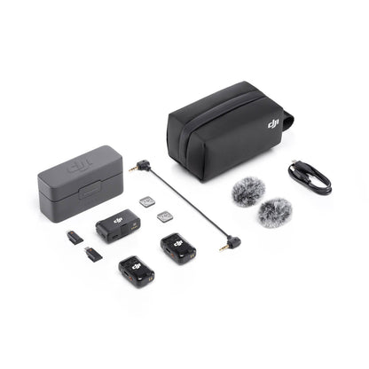 DJI Mic 2 (2 TX + 1 RX + Charging Case) - Premium DJI MIC from DJI - Just $478! Shop now at Eagleview Drones