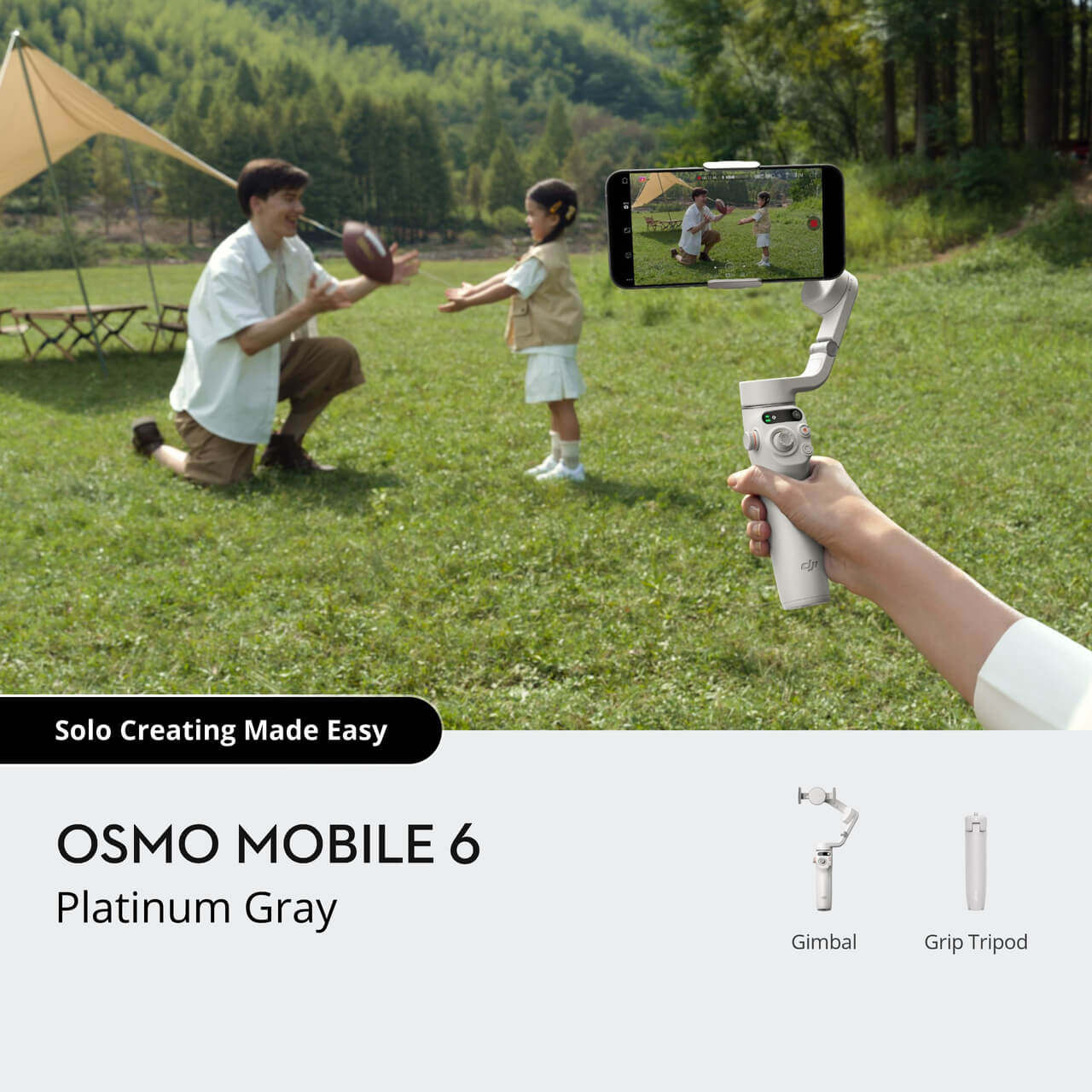 Osmo Mobile 6 (Platinum Gray)