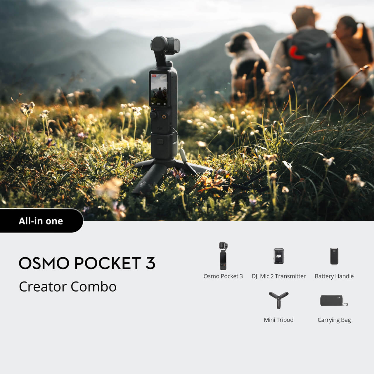 Osmo Pocket 3 Creator Combo - Premium Pocket 3 from DJI - Just $929! Shop now at Eagleview Drones