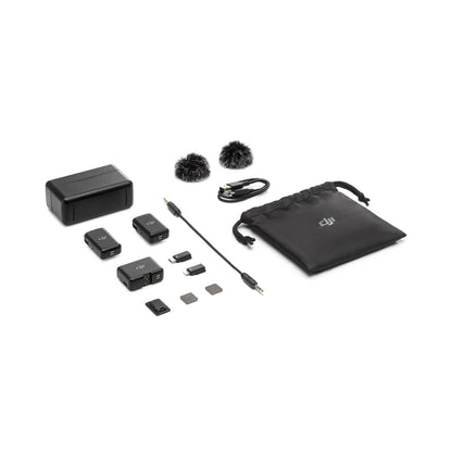 DJI Mic (2 TX + 1 RX + Charging Case) - Premium DJI MIC from DJI - Just $449! Shop now at Eagleview Drones